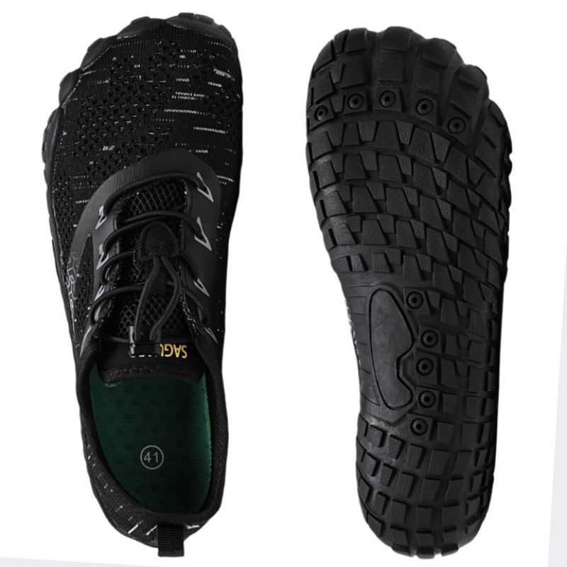 Wide Toe Box Running Sneakers - Erkekler Trail koşu ayakkabıları Minimalist Yalınayak