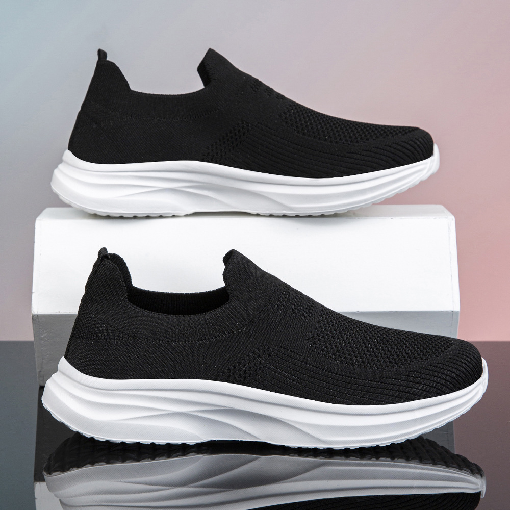 Shock Absorbing Gym Trainers - Erkek yürüyüş ayakkabısı hafif nefes alan