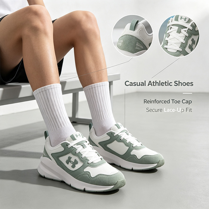 Air Cushion Jogger Shoes Men - Under Armour Jogger Minimalist, Çok Yönlü,