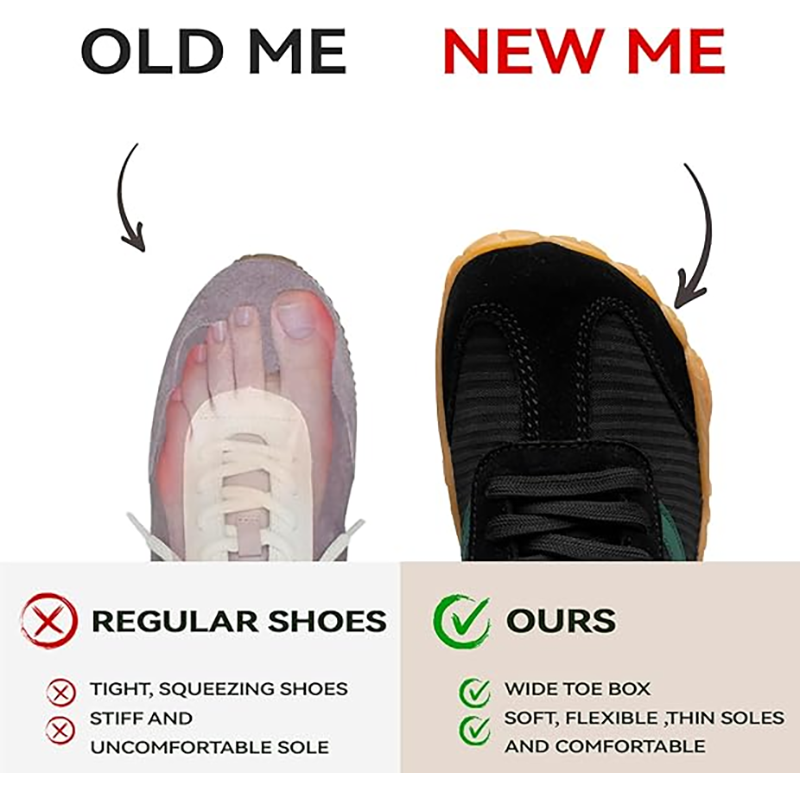 Kadın Erkek Minimalist Patikas - Wide Toe Box Running Sneakers incelemesi ve fiyatı