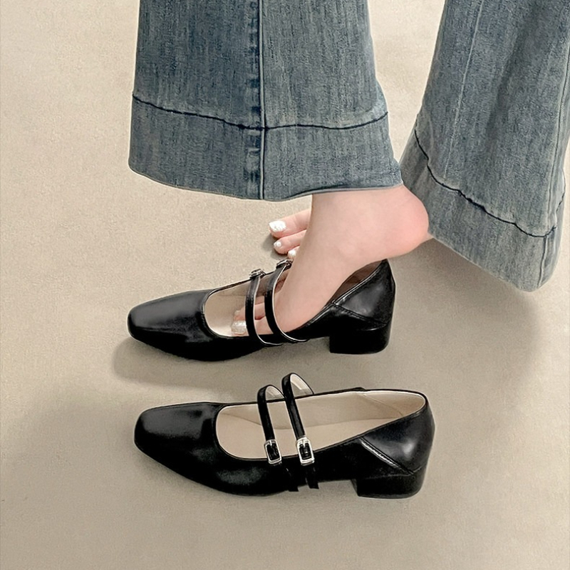 Kare Burunlu Düşük Topuklu Kad - Women'S Shoes incelemesi ve fiyatı