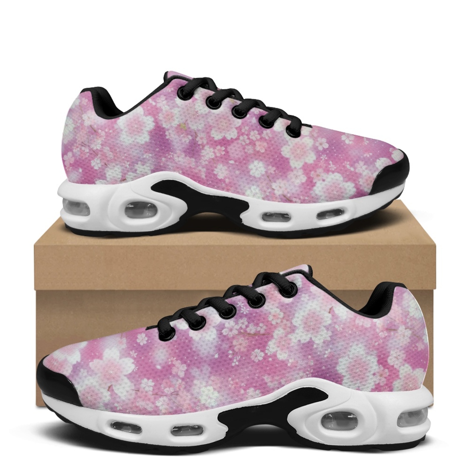 PENSTROLL Pembe Çiçek Desenli  - Air Cushion Jogger Shoes Men incelemesi ve fiyatı
